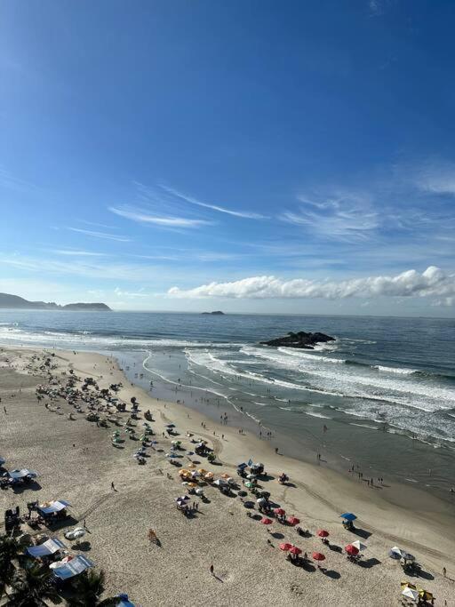 Hermoso Dpto Con Vista Frontal Al Mar Pitangueiras Guarujá Exterior photo